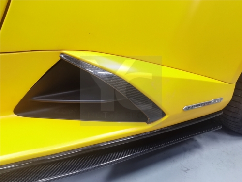 2019-2023 Lamborghini Huracan EVO & RWD & Spyder Side Skirt Air Duct Dry Carbon Fiber