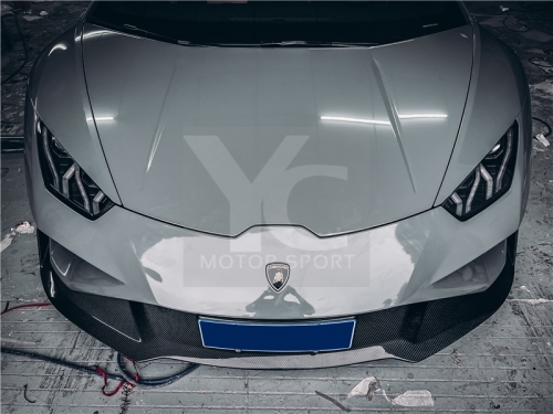 2020-2023 Lamborghini Huracan EVO RWD & Spyder OD Style Front Lip Dry Carbon Fiber
