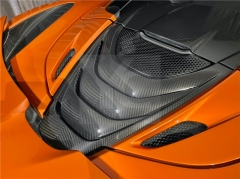 2017-2021 McLaren 720S Spider OEM Style Engine Cover Dry Carbon Fiber