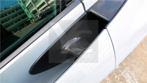 2017-2021 McLaren 720S Coupe & Spider OEM Style Door Handels Dry Carbon Fiber