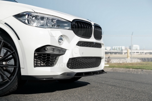 2015-2018 BMW F85 X5M F86 X6M VRS AERO Style Front Lip Dry Carbon Fiber