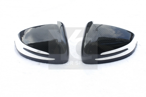 2009-2015 Mercedes Benz SLS AMG C197 Coupe R197 Roadster Carbon Fiber Mirror Cover