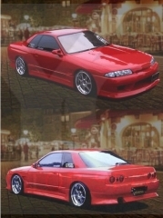 1989-1994 Nissan Skyline R32 2D 4D GTS VTX Style Body Kit including Front Bumper , Side Skirt , Rear Bumper Cover