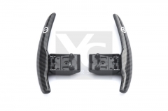 2015-2016 BMW F1x F2x F3x F8x Sport Version M2 M3 M4 M5 M6 X5M X6M Twill Weave Glossy Finish Extended Shift Paddle