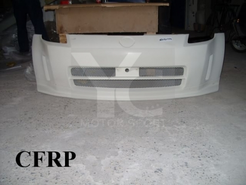 2002-2008 Nissan 350Z Z33 NI Version 1 Front Bumper with Lip