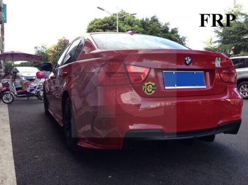 2009-2011 BMW E90 LCI 3 Seris 1M Style Rear Bumper with Diffuser