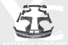 1992-1998 BWM 3-Series E36 2-Door GTR RACE Style Wide Body Kit include Front Bumper,Front Fender,Side Skirts,Rear Fender Flare,Rear Bumper