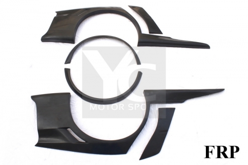 2006-2007 Mitsubishi Lancer Evolution 9 VTX Cyber Version Style +30mm Rear Fender Panel with Fender Flare