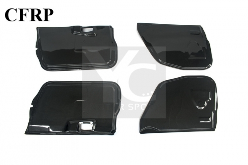 2001-2007 Mitsubishi Lancer Evolution 7-9 Track Version Front & Rear Door Card Carbon Fiber