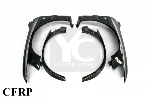 2001-2007 Mitsubishi Lancer Evolution 7-9 VTX Cyber Version Style +20mm Front Fender with Fender Flare