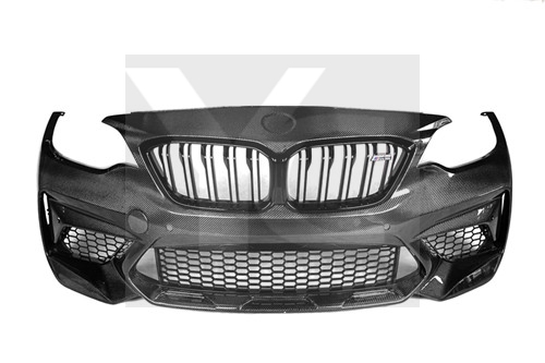 2016-2018 BMW F87 M2 M2C M2C-Style Front Bumper