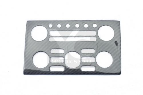 2008-2010 Nissan R35 GTR CBA RHD RSW Style Control Panel Cover