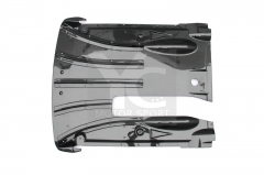 2011-2015 Nissan R35 GTR NI Style Rear Diffuser Underboard with Fog Lamp & YC Design Fins Blade