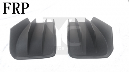 2014-2019 Chevrolet Corvette C7 Gemini Design Style Rear Diffuser