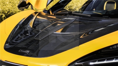 2017-2021 McLaren 720S Coupe & Spider NVT Style Hood Bonnet Dry Carbon Fiber