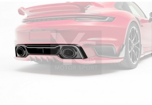 2019-2022 Porsche 911 992.1 Turbo S TA Style Rear Diffuser Dry Carbon Fiber