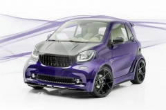 2015-2019 Smart Fortwo C453 MS Style Front Lip Dry Carbon Fiber