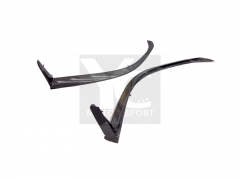 Dry Carbon Fiber DCF OEM Style Front Splitter Fit For 2022-2023 Ferrari 296 GTB