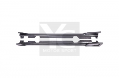 Carbon Fiber CF Bk Shark Style Side Skirts Underboard Fit For 2019-2021 BMW 3 Series G20