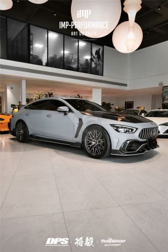 Carbon Fiber CF iMP PERFORMANCE IMP Style Bodykit Bumper Fender Side Skirt Fit For  2018-2024 MB AMG X290 GT50 GT53 GT63S 4-Door Coupe