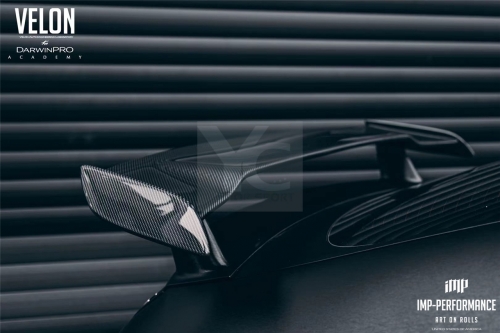 Carbon Fiber CF iMP PERFORMANCE IMP Style GT Wing Rear Spoiler Fit For 2018-2024 MB Benz AMG X290 GT50 GT53 GT63S 4-Door Coupe Ver.1 Rear Wing