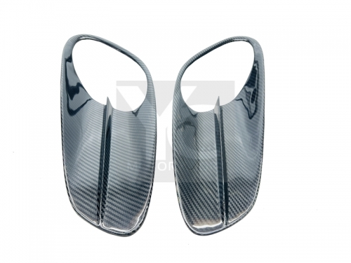 Car-Styling Dry Carbon Fiber DCF MWD Style Rear Fender Air Duct Cover Fit For 2019-2022 McLaren GT