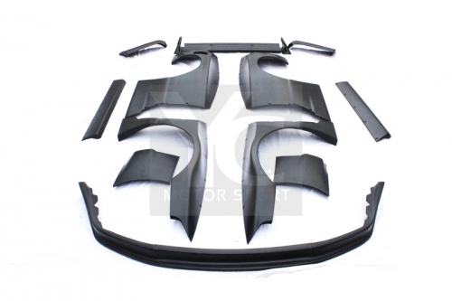Car Accessories FRP Fiber Glass Body kit Fit For 1989-1994 Nissan Skyline R32 GTR PD Style Bodykit Front Bumper Lip Fender Side Skirts GT Wing