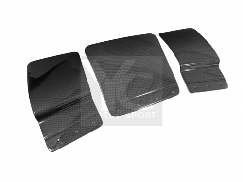 Dry Carbon Fiber DCF 2019-2023 Ferrari F8 Tributo & Spider Rear Diffuser Panels